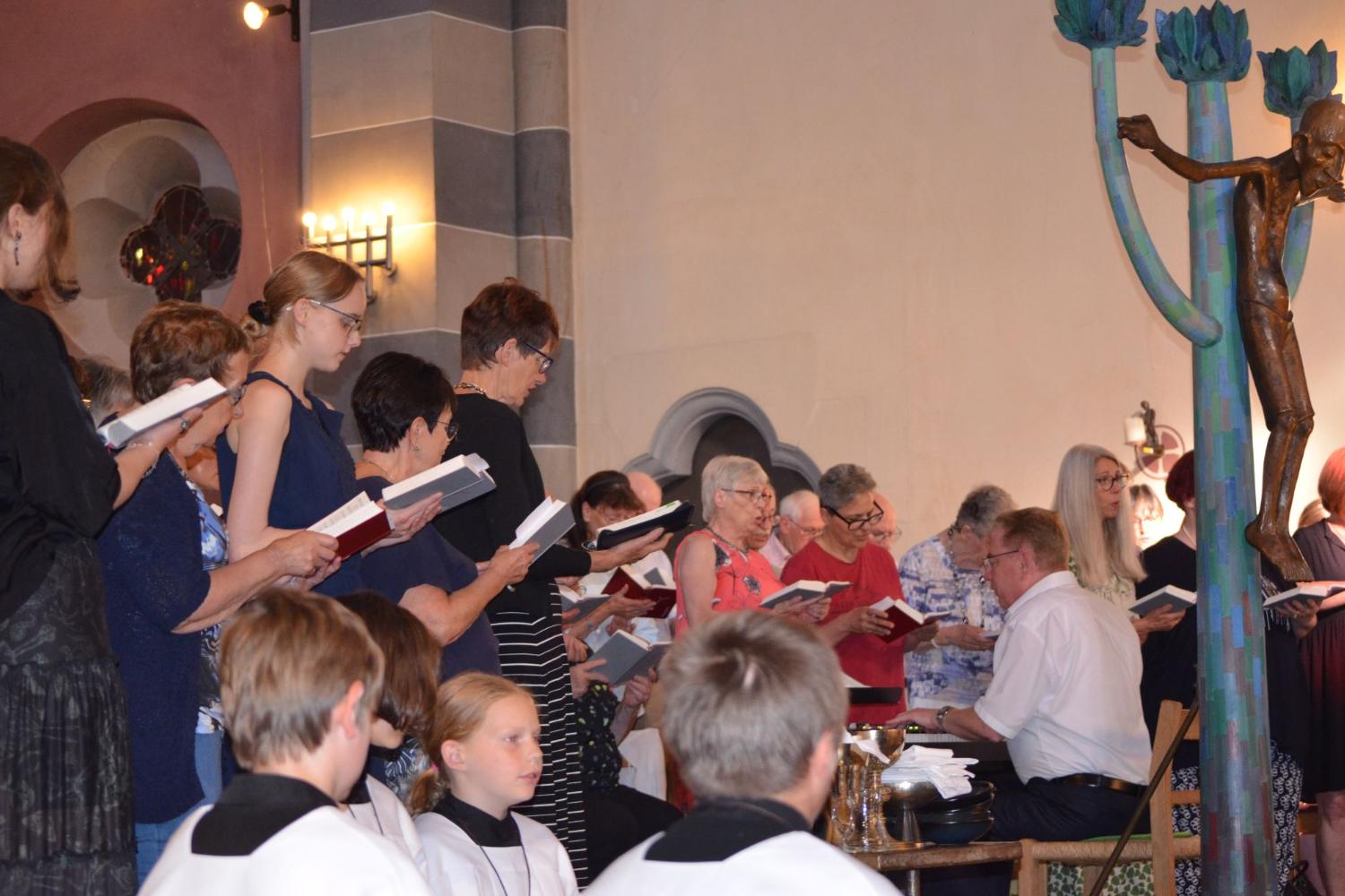 Projektchor Pastoraler Raum beim Ehrenamtsfest