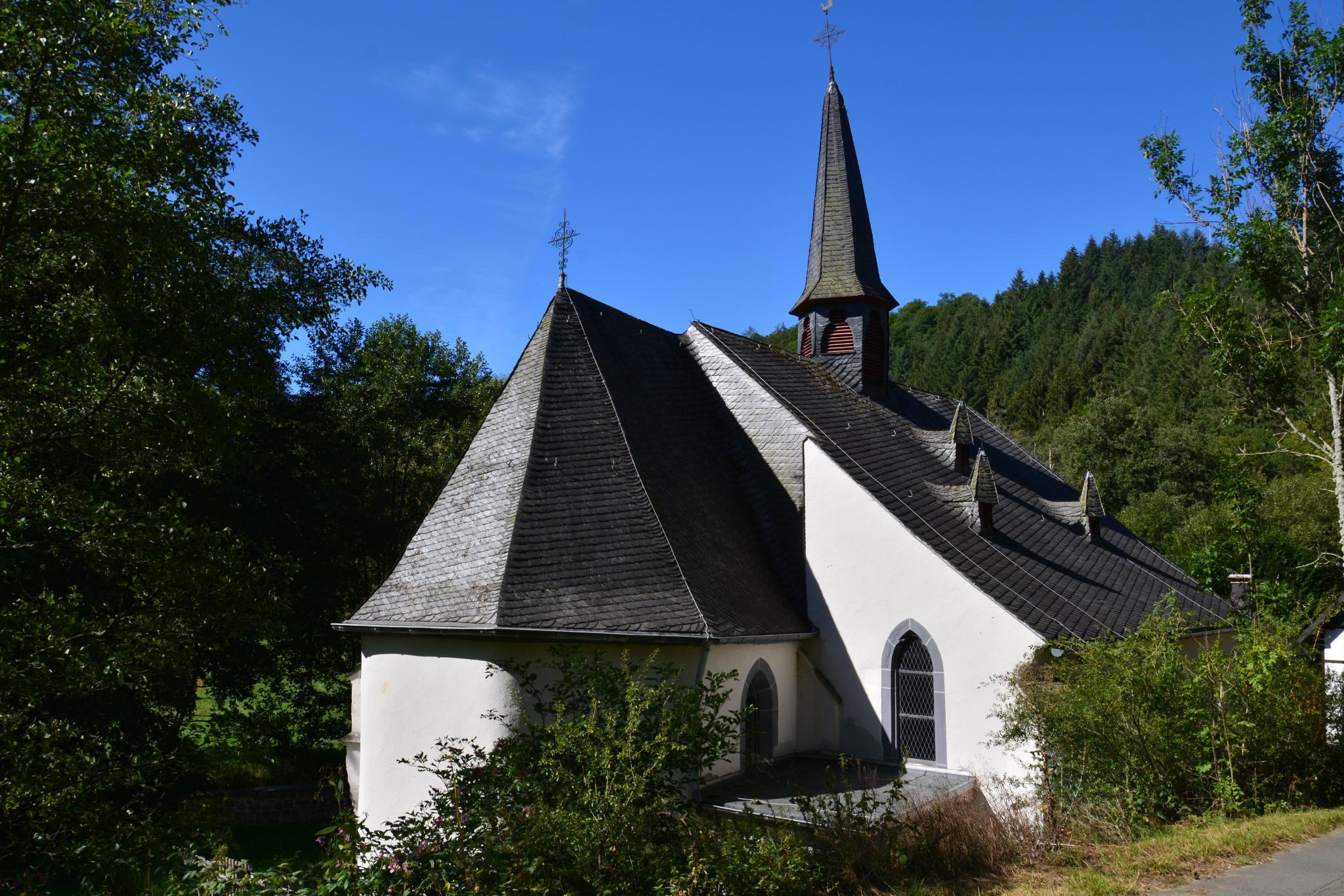 Hinteransicht der St. Jost Kapelle (c) Sylke Wintrich Hinteransicht der St. Jost Kapelle