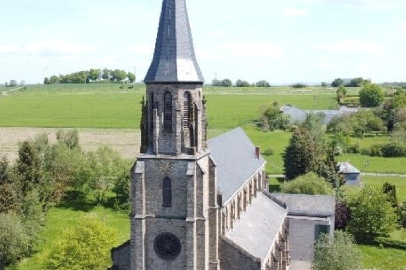 Kirche Luftaufnahme0626