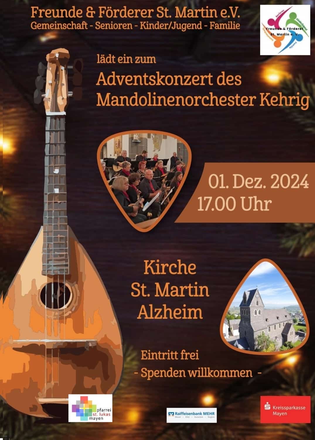 Mandolinenorcchester Kehrig 01.12.2024